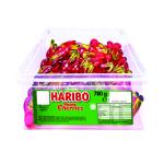 Haribo Giant Happy Cherries 100 Sweets Tub 12244 HB92624