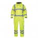 Hydrowear Ureterp SNS High Visibility Waterproof Coverall Saturn Yellow M HDW72682