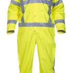 Hydrowear Ureterp SNS High Visibility Waterproof Coverall Saturn Yellow 2XL HDW72685