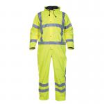 Hydrowear Ureterp SNS High Visibility Waterproof Coverall Saturn Yellow 2XL HYD072380SY2XL HDW72685