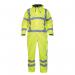 Hydrowear Ureterp SNS High Visibility Waterproof Coverall Saturn Yellow 2XL HYD072380SY2XL HDW72685