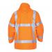 Hydrowear Uithoorn SNS High Visibility Waterproof Parka Orange S HDW74174