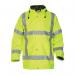 Hydrowear Uithoorn SNS High Visibility Waterproof Parka Saturn Yellow S HYD072360SYS HDW74181