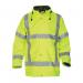 Hydrowear Uithoorn SNS High Visibility Waterproof Parka Saturn Yellow XL HYD072360SYXL HDW74184