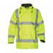 Hydrowear Uithoorn SNS High Visibility Waterproof Parka Saturn Yellow 2XL HYD072360SY2XL HDW74185