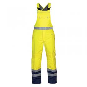 Hydrowear B.V. Hydrowear Utting SNS High Visibility Waterproof BibBrace Saturn YellowNavy Blu S HYD072260SYNS HDW74697