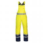 Hydrowear Utting SNS High Visibility Waterproof Bib and Brace Saturn YellowNavy Blue XL HDW74700