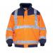 Hydrowear Furth High Visibility SNS Two Tone Pilot Jacket Orange/Navy Blue S HDW74750