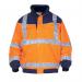 Hydrowear Furth High Visibility SNS Two Tone Pilot Jacket Orange/Navy Blue M HDW74751