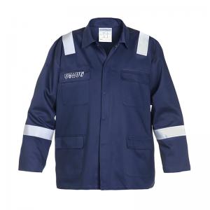 Hydrowear Melk Multi CVC Flame Retardant Anti-Static Jacket Navy Blue