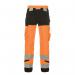 Hydrowear Hertford High Visibility Trousers Two Tone Orange/Black 30 HDW77627