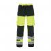 Hydrowear Hertford High Visibility Trousers Two Tone Saturn Yellow/Black 30 HDW77637