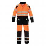 Hydrowear Hove High Visibility Two Tone Coverall Orange/Black 36 HDW77687