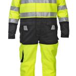 Hydrowear Hove High Visibility Two Tone Coverall Saturn Yellow/Black 40 HDW77699