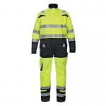 Hydrowear Hove High Visibility Two Tone Coverall Saturn Yellow/Black 40 HDW77699