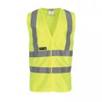 Hydrowear Mably High Visibility Flame Retardant Anti-Static Waistcoat Saturn Yellow LXL HDW77839