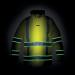 Hydrowear Italie High Visibility Parka with Glow in the Dark GIS Tape Saturn Yellow M HDW78248