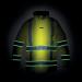Hydrowear Italie High Visibility Parka with Glow in the Dark GIS Tape Saturn Yellow XL HYD131001SYXL HDW78250