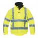 Hydrowear India High Visibility Pilot Jacket with Glow in the Dark GIS Tape Saturn Yellow S HDW78275