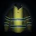 Hydrowear India High Visibility Pilot Jacket with Glow in the Dark GIS Tape Saturn Yellow L HDW78277