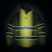Hydrowear India Hi Vis Pilot Jacket with Glow in the Dark GIS Tape Saturn Yellow 2XL HYD131005SY2XL HDW78279