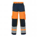 Hydrowear Idstein High Visibility GID Two Tone Trousers Orange/Navy Blue 38 HDW78351