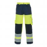 Hydrowear Idstein High Visibility GID Two Tone Trousers Saturn Yellow/Navy Blue 36 HDW78362