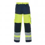 Hydrowear Idstein High Visibility GID Two Tone Trousers Saturn YellowNavy Blue 40 HYD131030SYN40 HDW78364