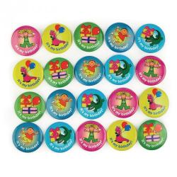 Cheap Stationery Supply of Birthday Badges Pack Pack of 20 Office Statationery