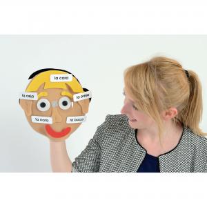 Image of Make A Face Puppets Spanish