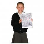 DoubleSided DryWipe Counting Board Pupil