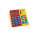 Red/Yellow Coloured Calculator