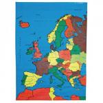 Europe Map Mat