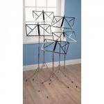 Folding Music Stands Chrome Pack of 5