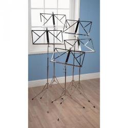 Cheap Stationery Supply of Folding Music Stands Chrome Pack of 5 Office Statationery