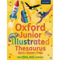 Cheap Stationery Supply of Oxford Junior Illustrated Thesaurus Office Statationery