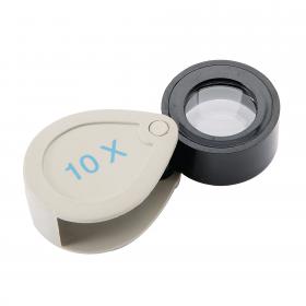 Pocket Magnifier 15x25mm 10x Mag
