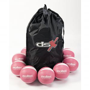 Image of Molten Volleyball Pink P12 Plus Bag