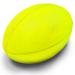 Foam Rugby Balls Yellow