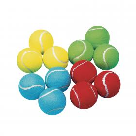 Coloured Tennis Balls (pk.12)