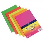 A4 Assorted Ideas Day-Glo Copier Paper Pack of 100