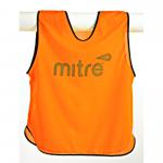 Mitre Training Bib Small Orange/Black