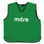 Mitre Training Bib Medium Green/Black
