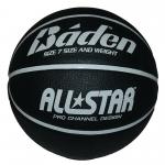 Bden All Star Basketball Size 7 Blk-wht