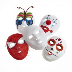 Image of White Face Masks