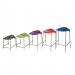 WSM Stacking Stool 445mm Purp