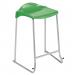 WSM Skid Base Stool 685mm Grn