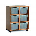 Double Unit 6Tray Mobile Clear