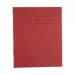 Vivid Red 8x6.539 Exercise Book 32-Page, 7mm Squared Pack of 100