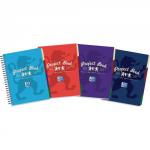 Oxford Project A5 200 Page Notebook Assorted Pack of 5